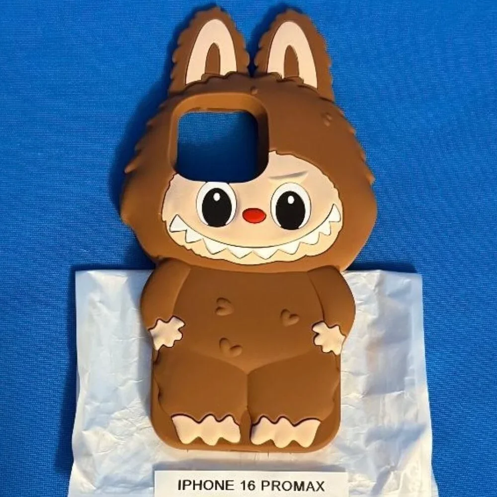 ( THE MONSTERS ~ LABUBU ~ POP MART TYPE ) IPHONE 16 PRO MAX PHONE CASE / COVER